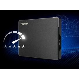 Toshiba Canvio Gaming - Disque dur - 1 To - externe (portable) - 2.5" - USB 3.2 Gen 1 - noir