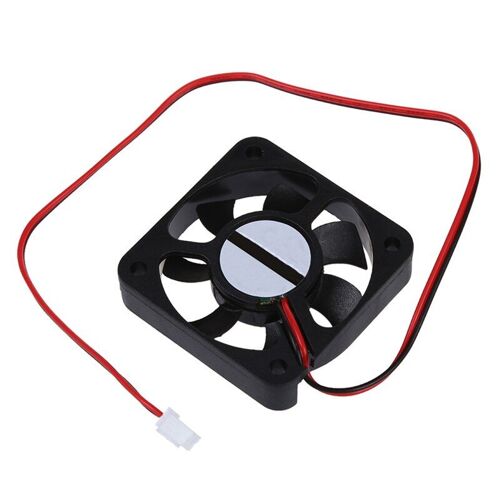 Ventilateur De Refroidissement Sans Balais, Connecteur À 2 Broches Cc 12v 50mm X 50mm X 10mm