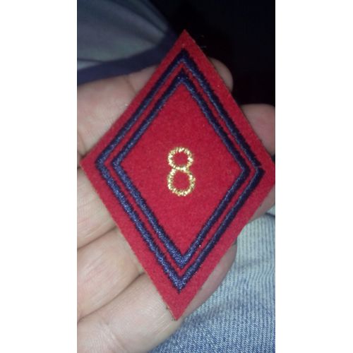 Losange De Bras 8ème Régiment D'artillerie Cadre A Coudre 