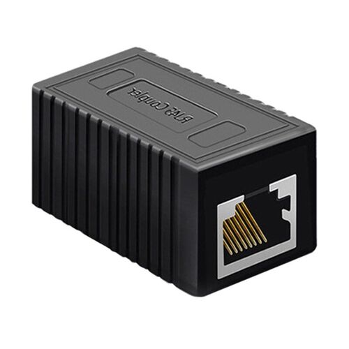 adaptateur connecteur RJ45 LAN, coupleur extension de LAN, connecteurs blindés, prise de jonction de câbles réseau Ethernet à large bande