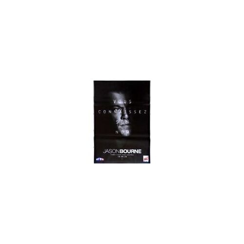 Jason Bourne - Paul Greengrass - Matt Damon - Pré-Affiche De Cinéma Pliée 120x160 Cm