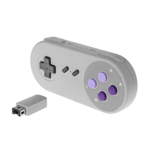 Manette De Jeu Sans Fil C1fb Pour Super Mini Snes Édition Classique