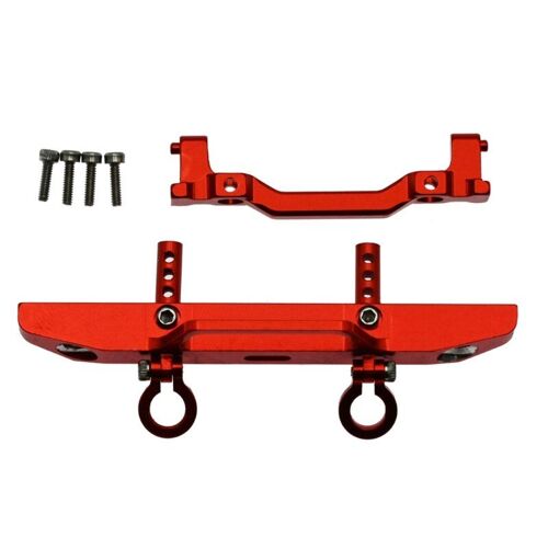 Support De Pare-Chocs En Alliage D'Aluminium, Pour Servo-Déménagement Axial Scx24, Accessoires De Remplacement Durables À Monter Soi-Même