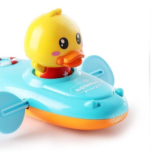 Jouet De Piscine Aquatique Interactif Sans Morsure, 1 Pièce, Kayak De Canard, Cadeau Pour Bébé