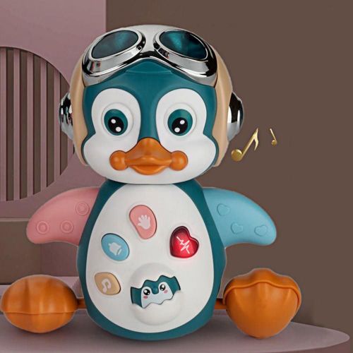 Figurine De Pingouin En Simulation De Danse Électrique, Jouet Musical, Cadeau Pour Enfant, Fourniture De Décoration Pour La Maison