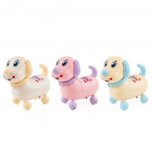 Chien De Dessin Animé Rotatif Électrique Clignotant, Jouet Mignon Avec Lumière Sonore, Cadeau Pour Enfants