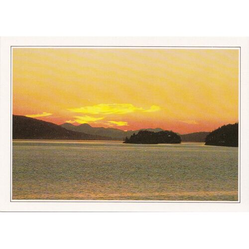 Ile De Vancouver, " Coucher De Soleil ", Canada.