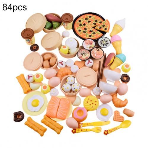 Ustensiles De Cuisine Pour Enfants, 84 Pièces, Coordination ¿Il-Main, Jouets De Cuisine Sûrs Pour Enfants, Jouets D'Éducation Précoce, Cadeau D'Anniversaire