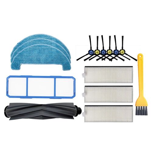 Accessoires De Remplacement Pour Ilife A7 A9S / Dexp Lf800 Genio Deluxe 500 Robot De Balayage Brosse Principale Filtre Hepa Brosse Latérale 9109-May1065