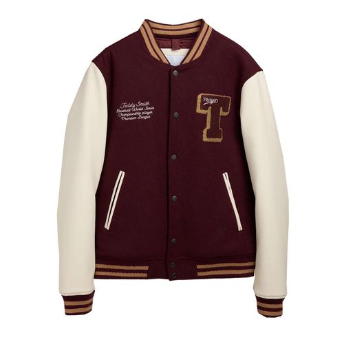 Blouson Teddy Smith B-Romeo Bordeaux M