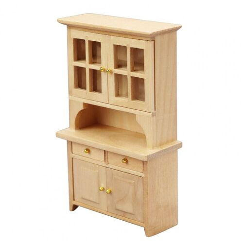 Mini Bibliothèque En Bois Pour Enfants, Modèle De Jouet De Simulation, Meuble De Maison De Poupée, Échelle 1/12