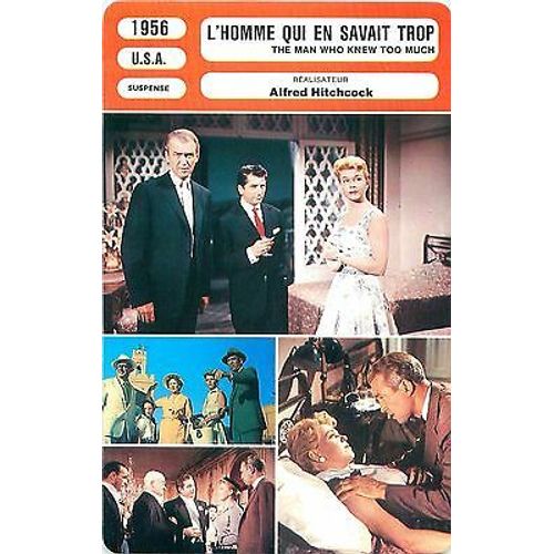 Fiche Monsieur Cinema L'homme Qui En Savait Trop