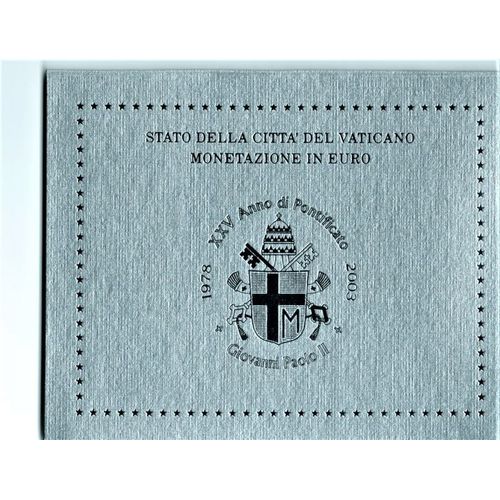 Coffret Bu Vatican 2003