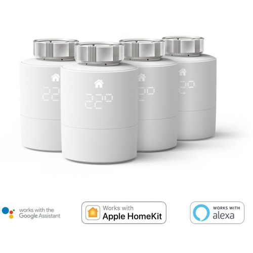 Tado Tetes Thermostatiques connectées - Quattro Pack