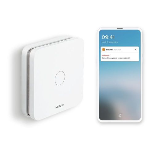Détecteur de monoxyde de carbone Netatmo