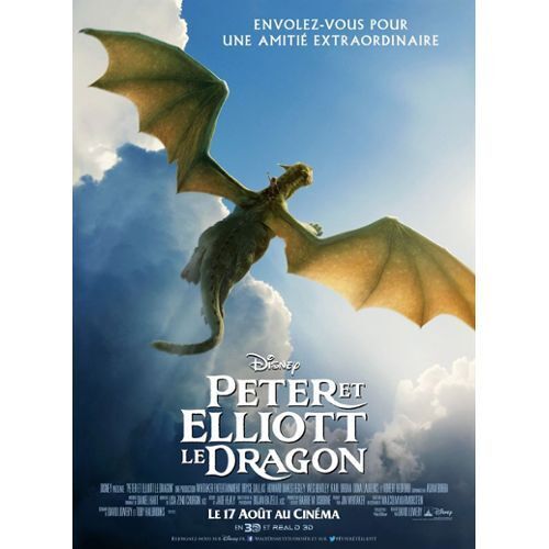 Peter Et Elliott Le Dragon - Peter Et Eliott Le Dragon - Pete's Dragon - David Lowery - Bryce Dalls - Disney - Affiche De Cinéma Pliée 120x160 Cm