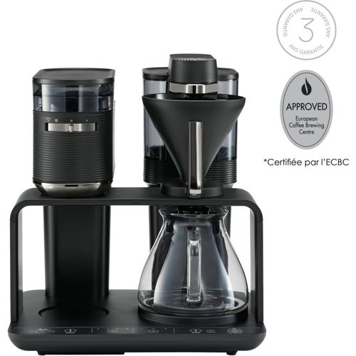 Cafetière filtre Melitta EPOS Argent cafetiere-broyeur