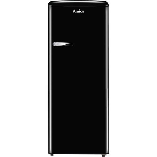 Réfrigérateur combiné Amica Retro AR5222N - 55x61.5x144 cm (lxpxh) - 218 litres - classe E - noir