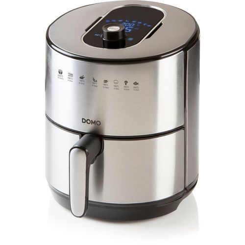 DOMO Deli-fryer DO530FR - Friteuse avec peu d'huile - 4 litres - acier inoxydable