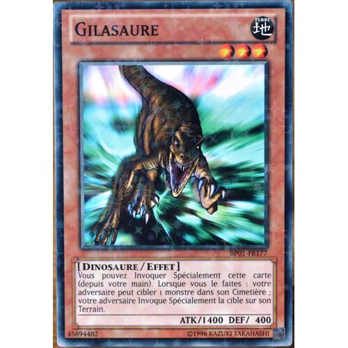 Carte Yu-Gi-Oh Bp01-Fr177-St Gilasaure Neuf Fr