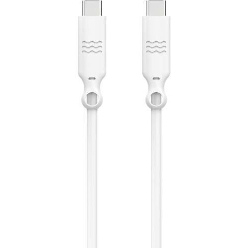 Just Green - Câble USB - 24 pin USB-C (M) pour 24 pin USB-C (M) - 3 A - 1.2 m - blanc