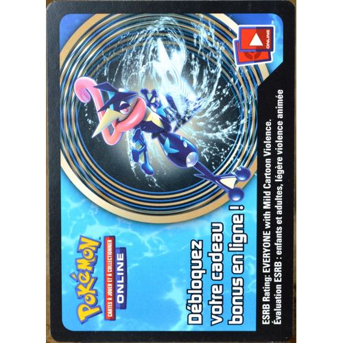 Jcc Pokémon Carte À Code Online Amphinobi Codes (Neuf Non Utilisé)