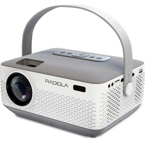 Radiola GMRAVPB301 - Projecteur LCD - portable (alimenté par batterie) - 90 ANSI lumens - 1280 x 720 - 16:9 - 720p - Bluetooth