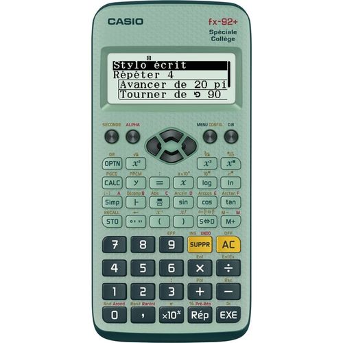 Calculatrice scientifique Casio FX92+ Spéciale Collège