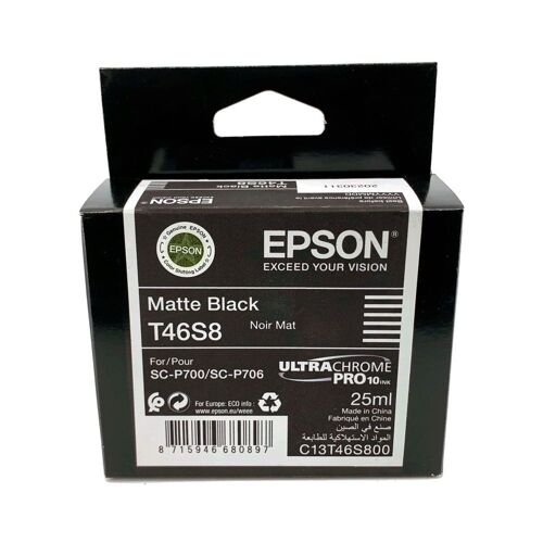Epson singlepack matte black t46s8 ultrachrome