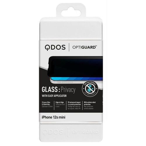 Protège Écran Qdos Iphone 13 Mini Verre Trempe Prive