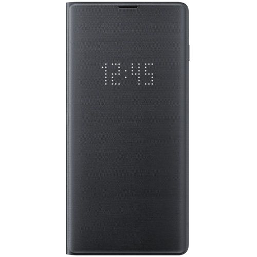 Samsung Led View Cover Ef-Ng975 - Étui À Rabat Pour Téléphone Portable - Noir - Pour Galaxy S10+, S10+ (Unlocked)