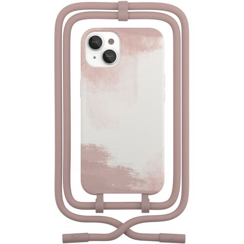 Coque Collier Woodcessories Iphone 13 Mini Tour De Cou Rouge