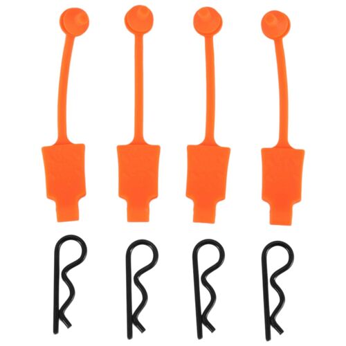 4 PièCes en Caoutchouc Clip de Carrosserie de Voiture Coque de Retenue à Boucle Fixe pour 1/10 ARRMA Senton Slash UDR, 2