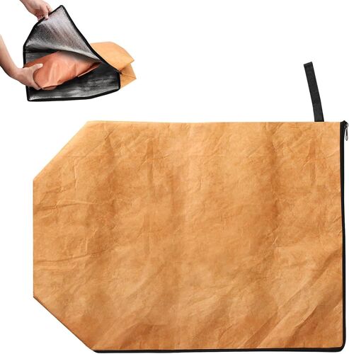 Couverture de barbecue pour le repos de la viande - Assure la tendreté de la viande - Grand réutilisable - Sac de repos de viande de grande capacité - Avec ouverture à glissière - Couche d'isolation t