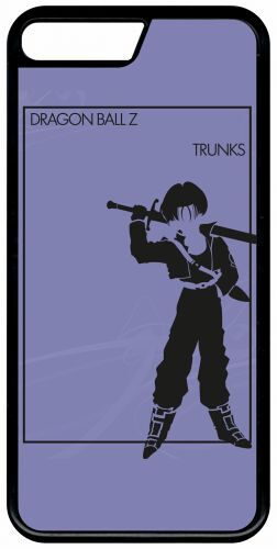 Coque Iphone 7 - Dragon Ball Z Trunks - Noir
