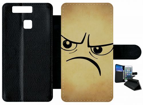 Etui Huawei P9 Smiley Mechant