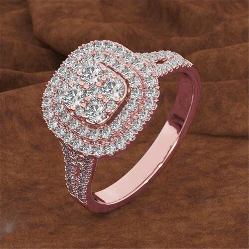 Ladies Fashion Diamond Jewelry Jewelry Rose Gold