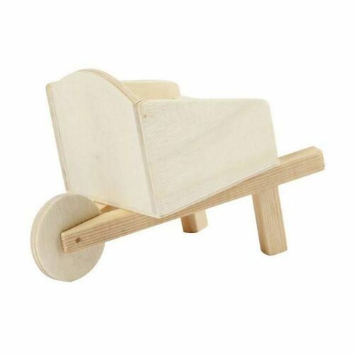 Roue En Bois 6,2x11x7cm, Miniatures, Floristique, Couleurs D'affaires, Découpage