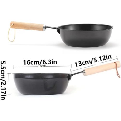 ASFASFq-Démarreur de charbon de bois, poignée en bois, outils de barbecue à charbon, panier de démarrage de charbon de bois