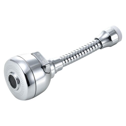 Robinet Douche pressurisée Sprinkler Cuisine Sprinkler Deux vitesses Universal Robinet Filtre Bassin Gargarisme Rotatif Buse d'Eau