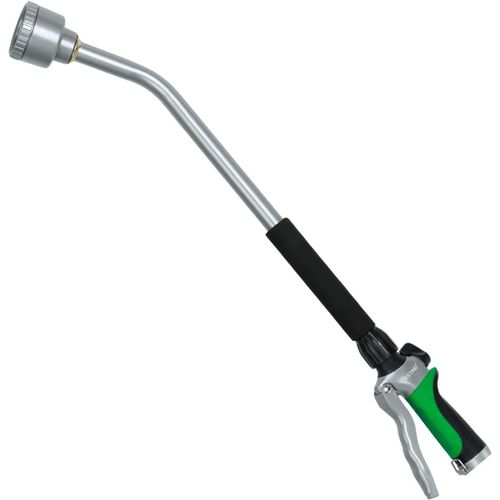 ASFASFq-RESTMO Lance d'arrosage de jardin, 61 cm, douce et douce, avec contrôle du débit, pistolet d'arrosage en métal robuste pour paniers suspendus, arbustes, plantes, fleurs, jardin et pelouse, ve