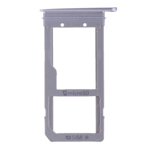 Tiroir Carte Sim Micro Sd Gris Pour Samsung Galaxy S7 Edge Sm-G935f