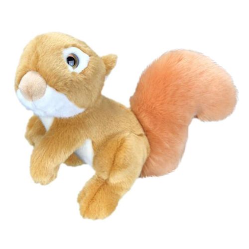 Peluche D'Écureuil De 13 Pouces, Poupée De Collection De Zoo, Cadeau Pour Filles Et Garçons Bébés Et Tout-Petits, Tous Âges
