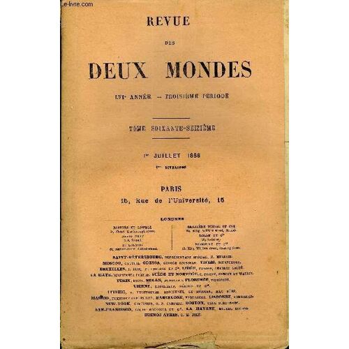 Revue Des Deux Mondes Lvie Annee N°1 - I. ¿ Le Stage D¿Adiiémar, Deuxième Partie, Par M. Henri Babusson.Ii. - Étudüs D'histoire Religieuse. ¿ Ii. ¿ La Conversion De Constantin, Par M. ...