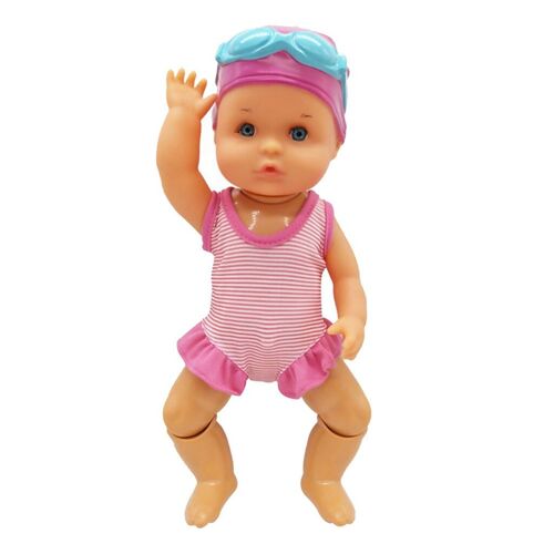 Poupée De Natation Électrique, Jouet Pour Bébé, Étanche, Brasse, Piscine, Bain