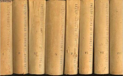 Le Memorial De Sainte Helene En 8 Tomes Numerotes De 1 A 8 - Realise D'apres Les Maquettes Originales D'erwin Banz.