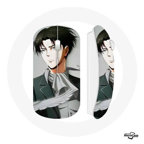 Souris Sans Fil Série Attack on Titan Levi Ackerman Manga