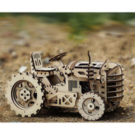 Puzzle 3d Tracteur Exquis, 1 Pièce, Style Punk, Cadeau De Décoration Créatif