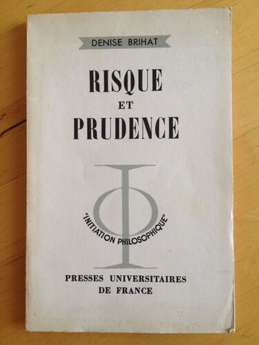 Risque Et Prudence