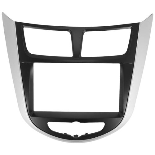 7/6.5 Pouces 2 Din Voiture Tableau De Bord Cadre Radio Fascia Mp5 Adaptateur Panneau Pour I-25/Accent// 2010 +